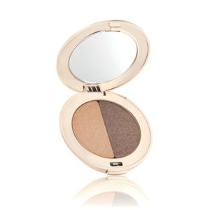 Jane Iredale PurePressed Eye Shadow Duo Sunlit/Jewel Captivating Aesthetics