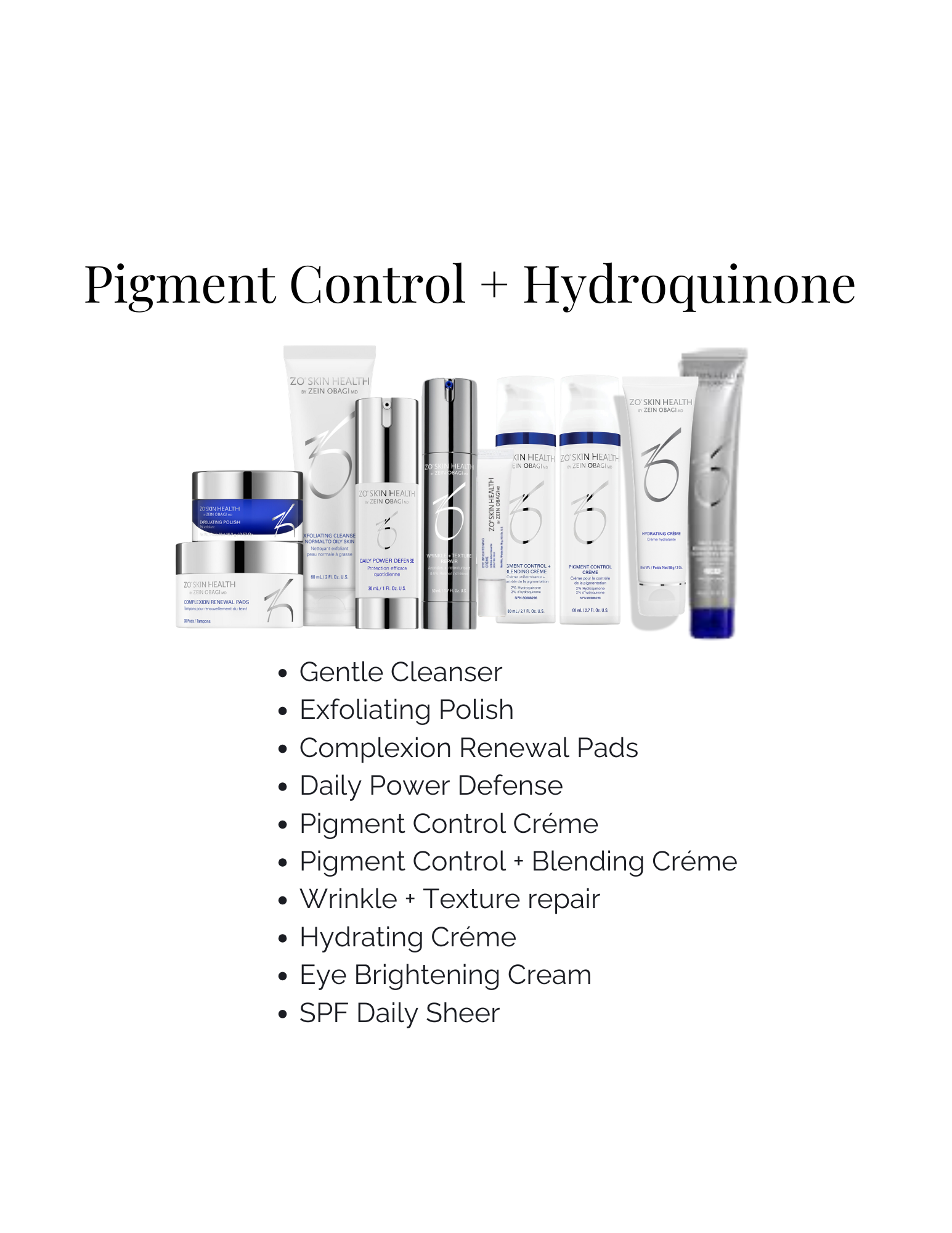 Package: Pigment Control Hydroquinone (HQ)